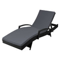 NNEDSZ Outdoor Sun Lounge - Black