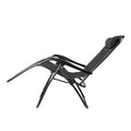 NNEDSZ Outdoor Portable Recliner - Black